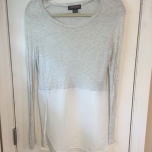 White/Grey Seductions Blouse
